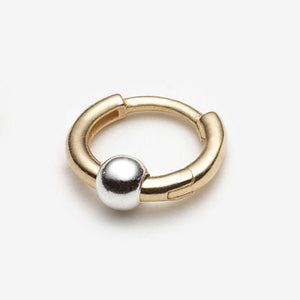 9 MM Cartilage Huggies - 10k Yellow Gold