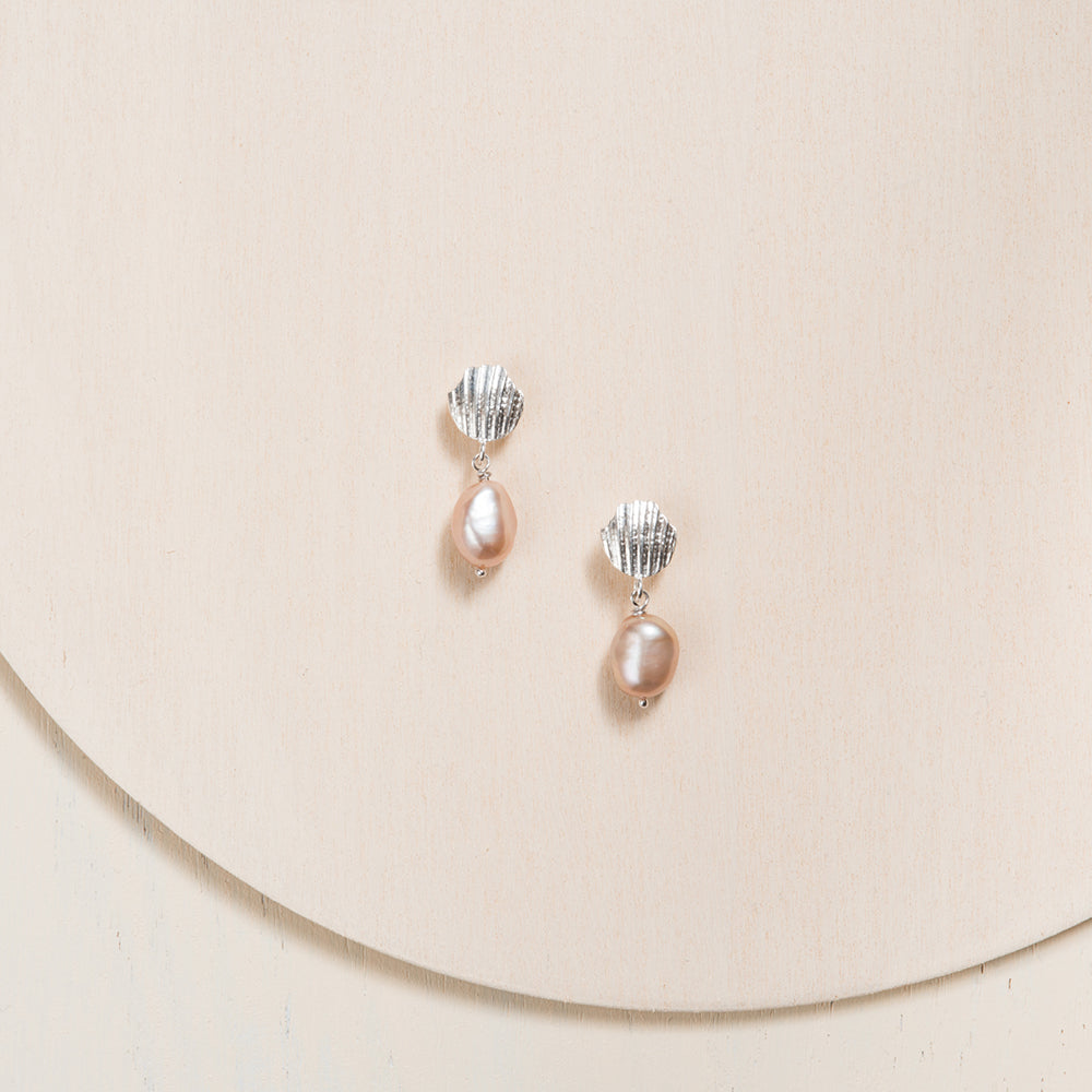 Refined High Jewelry Pearl Earrings Handmade in Canada
