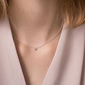Orb Necklace – Sterling Silver Chain