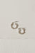 Boucles d'oreilles anneaux Amalgame - Argent sterling - 15mm