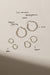 Boucles d'oreilles anneaux Amalgame - Argent sterling - 15mm