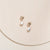 Boucles d'oreilles pour mariage en or 14k et perle faites à la main par Camillette