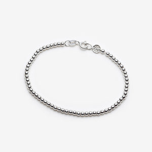 Bracelet de billes - argent sterling
